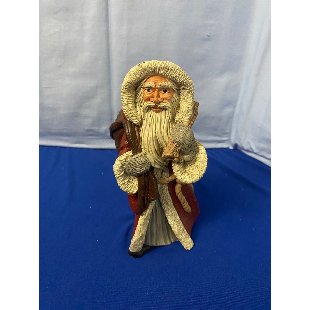German Santa Figurine 1988   Signed